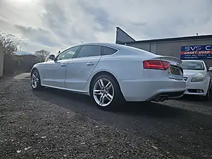 Used 2015 Audi A5 S Line White - Interior and Exterior details 12
