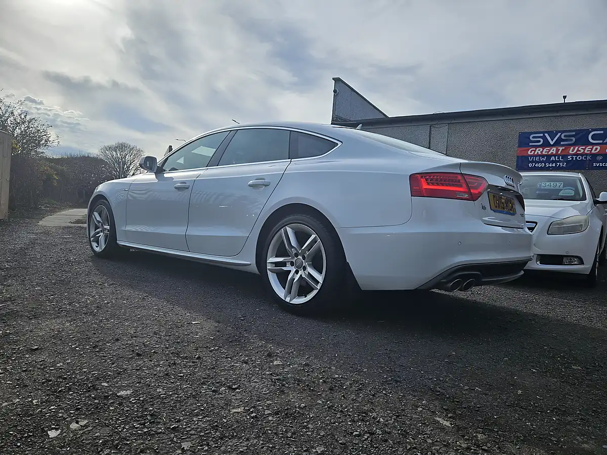 Used 2015 Audi A5 S Line White - Interior and Exterior details 12