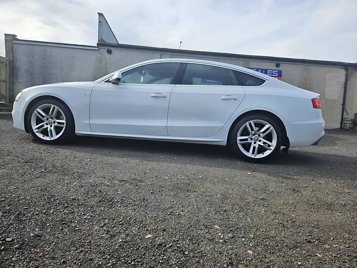 Used 2015 Audi A5 S Line White - Interior and Exterior details 13