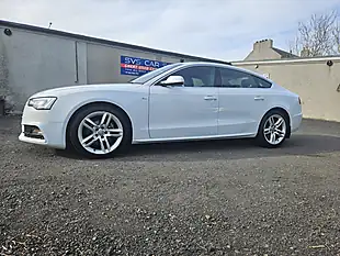 Used 2015 Audi A5 S Line White - Interior and Exterior details 14
