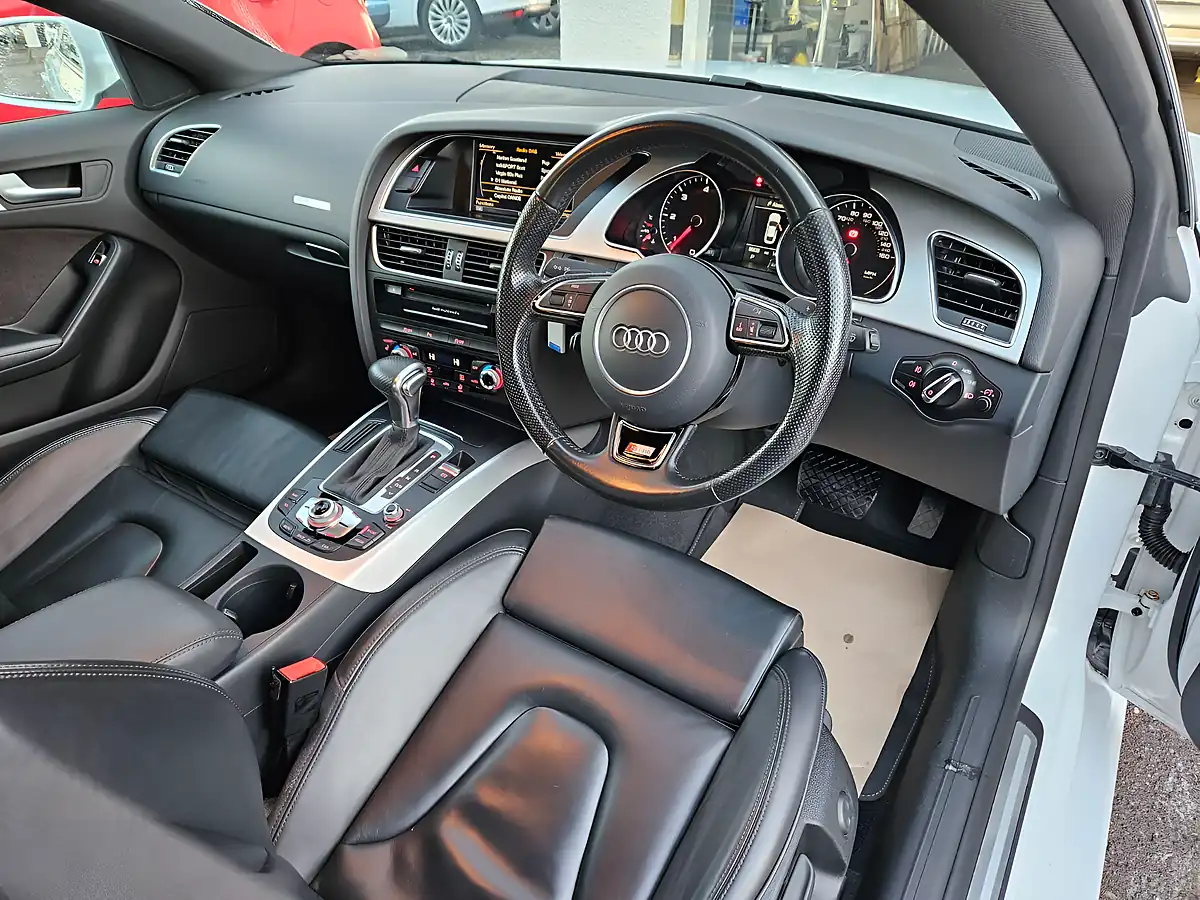 Used 2015 Audi A5 S Line White - Interior and Exterior details 16