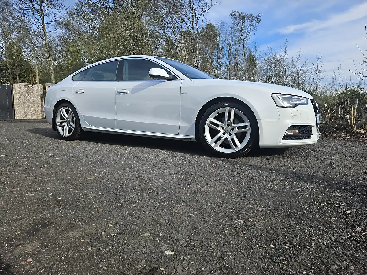 Used 2015 Audi A5 S Line White - Interior and Exterior details 2