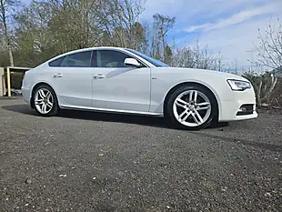 Used 2015 Audi A5 S Line White - Interior and Exterior details 3