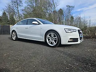 Used 2015 Audi A5 S Line White - Interior and Exterior details 5