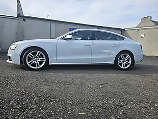Used 2015 Audi A5 S Line White - Interior and Exterior details 6
