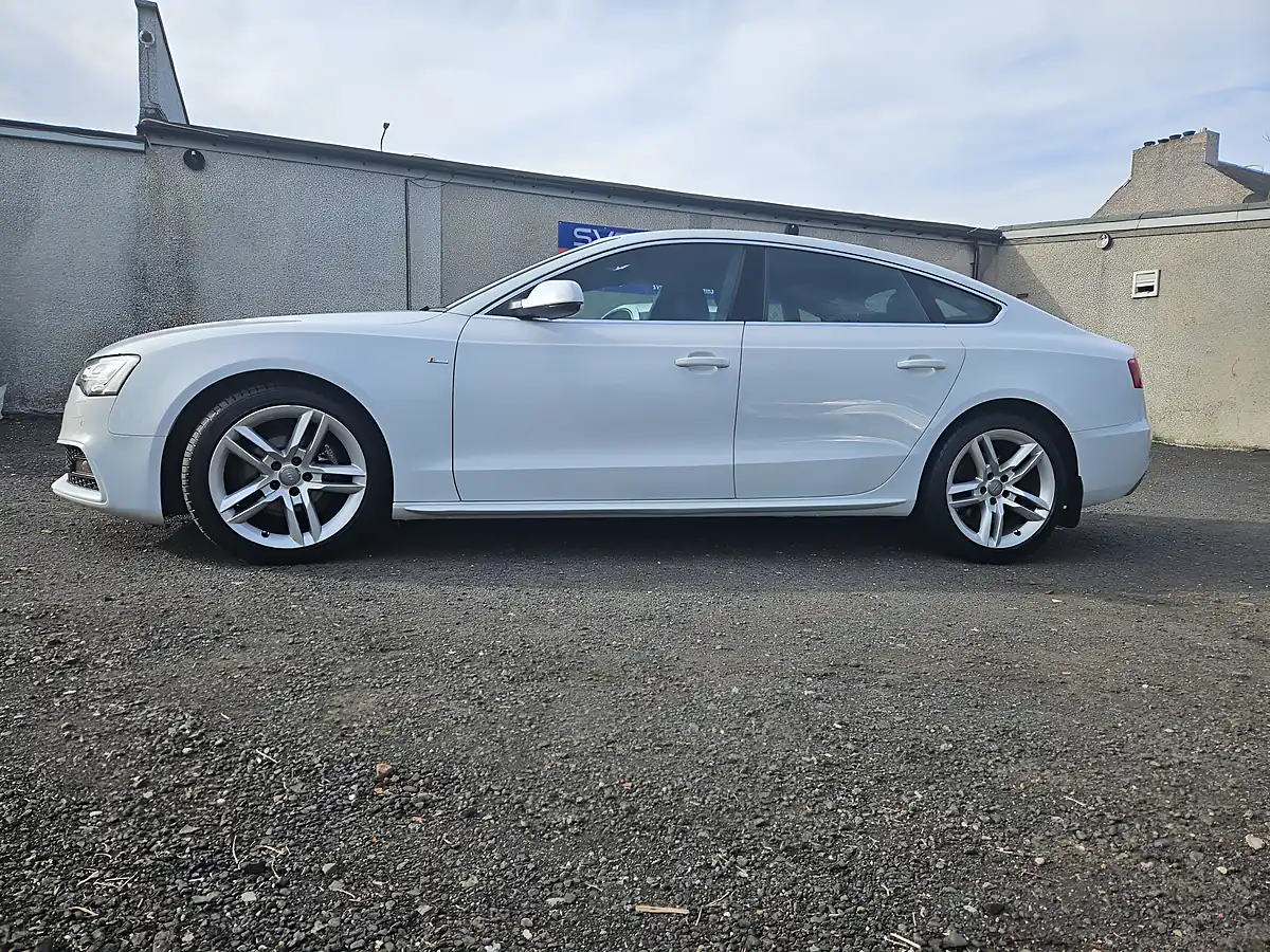 Used 2015 Audi A5 S Line White - Interior and Exterior details 6