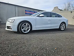 Used 2015 Audi A5 S Line White - Interior and Exterior details 8