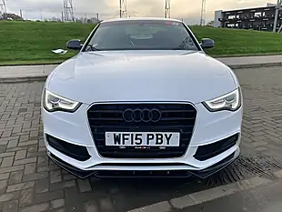 Used 2015 Audi A5 S Line White - Interior and Exterior details 12