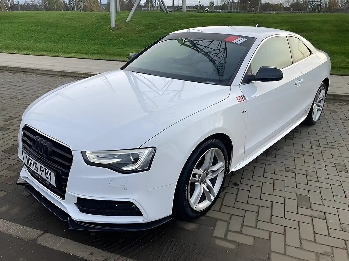 Used 2015 Audi A5 S Line White - Interior and Exterior details 13