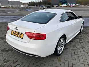 Used 2015 Audi A5 S Line White - Interior and Exterior details 4