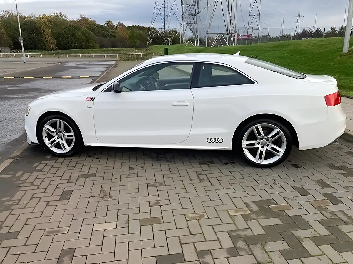Used 2015 Audi A5 S Line White - Interior and Exterior details 5