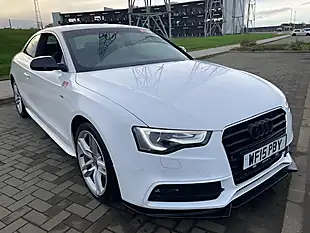 Used 2015 Audi A5 S Line White - Interior and Exterior details 6