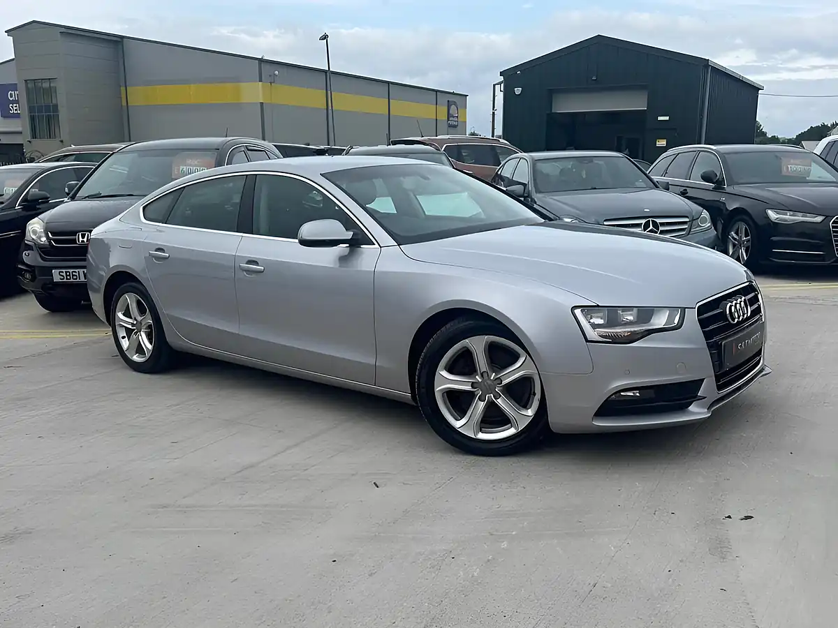 Used 2015 Audi A5 Se Sportback Silver - Front View