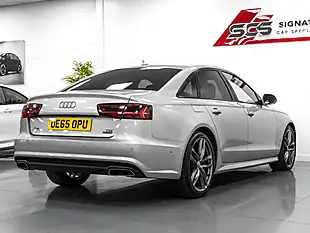 Used 2015 Audi A6 Black Edition Floret Silver - Interior and Exterior details 4