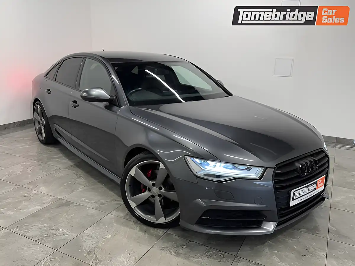 Used 2015 Audi A6 Black Edition Grey - Front View