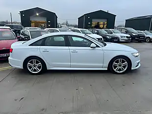 Used 2015 Audi A6 S Line White - Interior and Exterior details 11