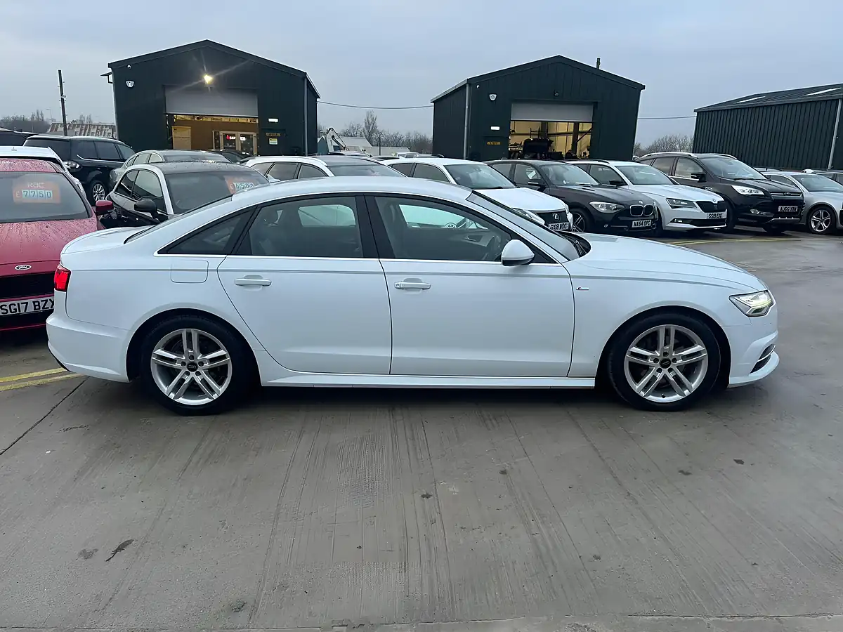 Used 2015 Audi A6 S Line White - Interior and Exterior details 11