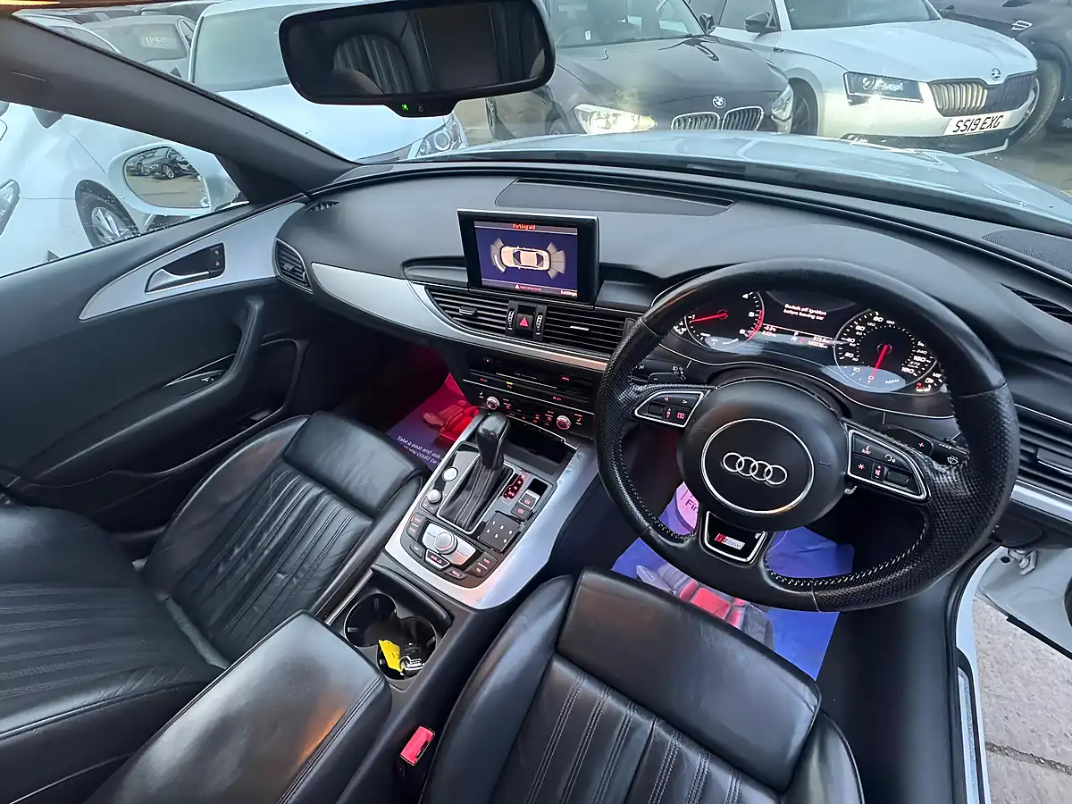 Used 2015 Audi A6 S Line White - Interior and Exterior details 14