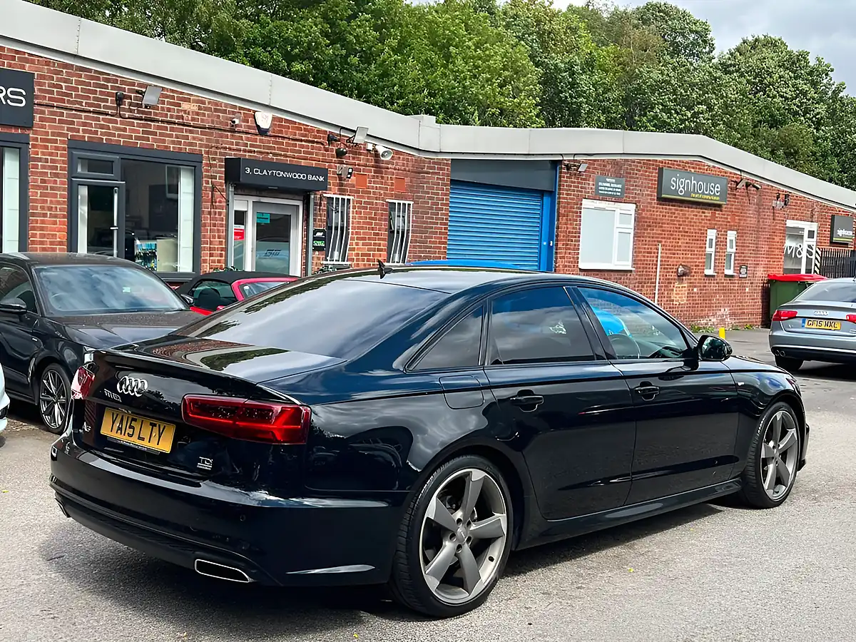 Used 2015 Audi A6 Saloon Ultra Black Edition Black - Interior and Exterior details 3