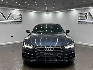 Used 2015 Audi A7 Black Edition Sportback Blue - Interior and Exterior details 4