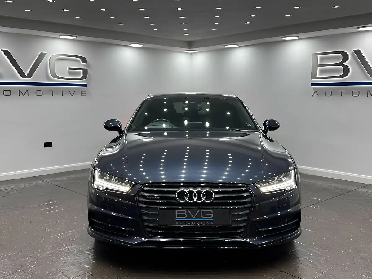 Used 2015 Audi A7 Black Edition Sportback Blue - Interior and Exterior details 4