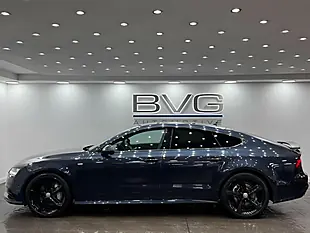 Used 2015 Audi A7 Black Edition Sportback Blue - Interior and Exterior details 6