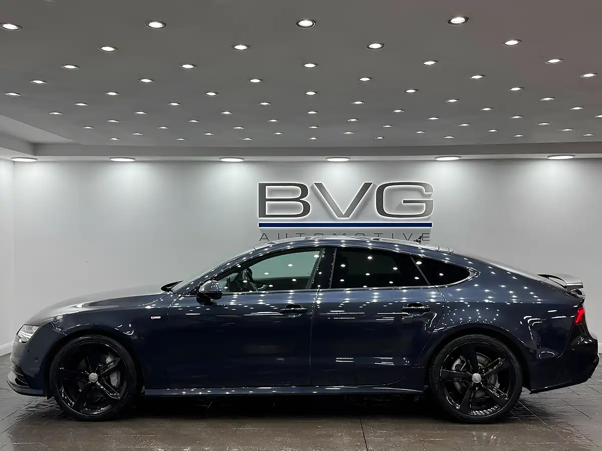 Used 2015 Audi A7 Black Edition Sportback Blue - Interior and Exterior details 6
