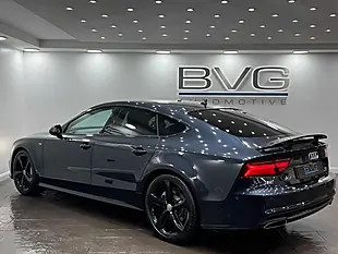 Used 2015 Audi A7 Black Edition Sportback Blue - Interior and Exterior details 9