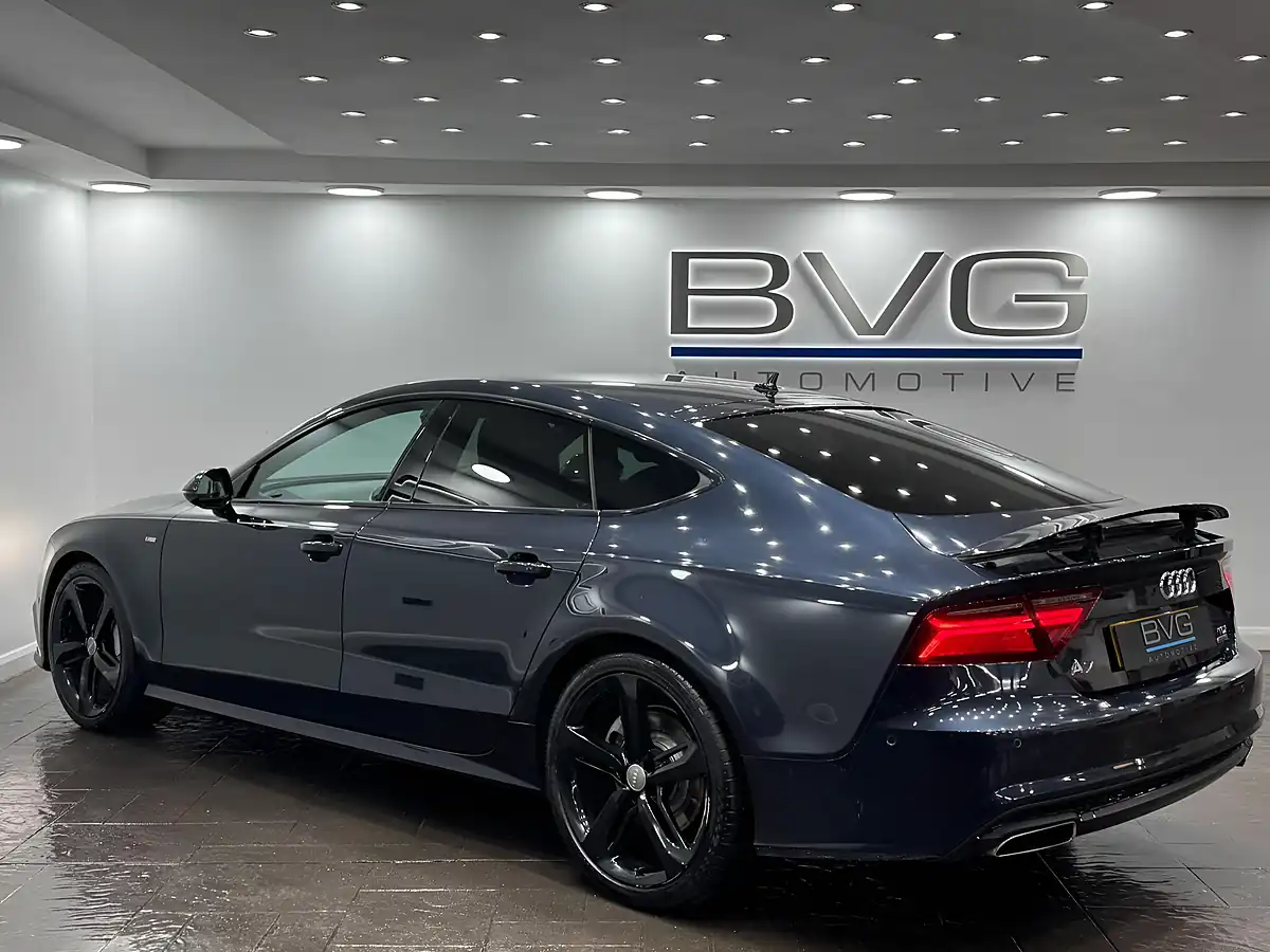 Used 2015 Audi A7 Black Edition Sportback Blue - Interior and Exterior details 9