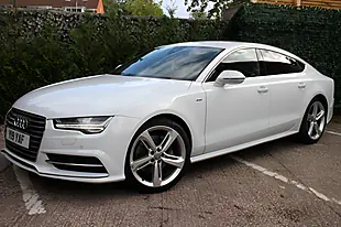 Used 2015 Audi A7 S Line White - Interior and Exterior details 3