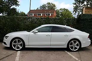 Used 2015 Audi A7 S Line White - Interior and Exterior details 5