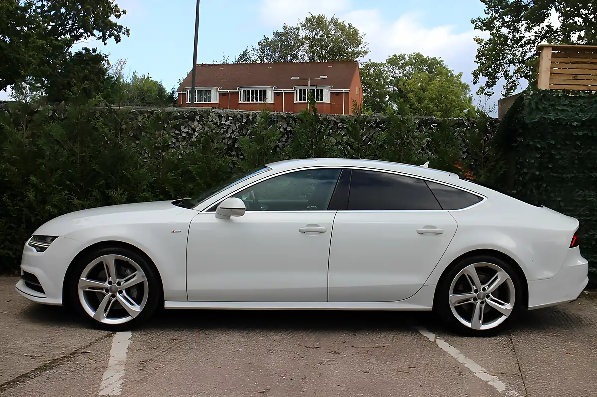 Used 2015 Audi A7 S Line White - Interior and Exterior details 5