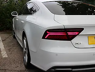 Used 2015 Audi A7 S Line White - Interior and Exterior details 8