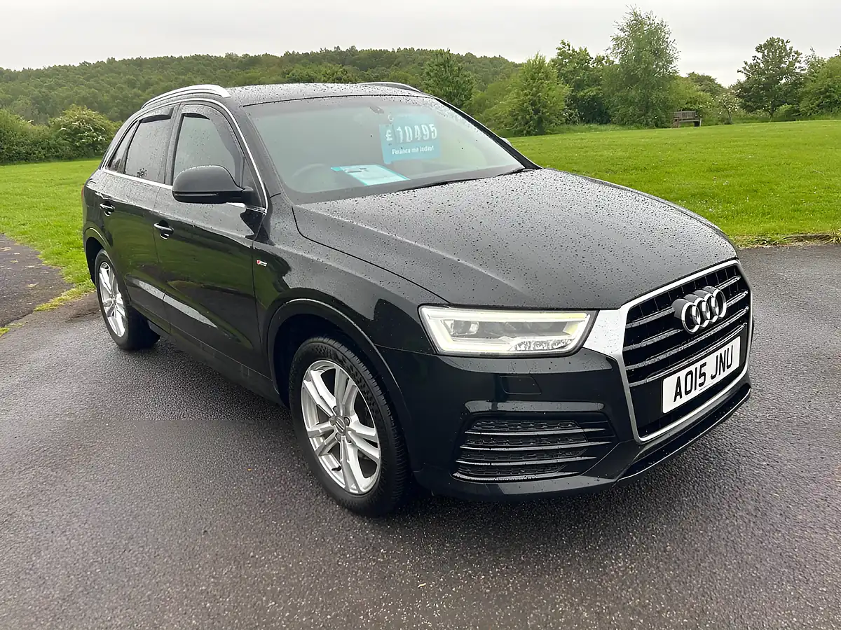 Used 2015 Audi Q3 S Line Black - Front View