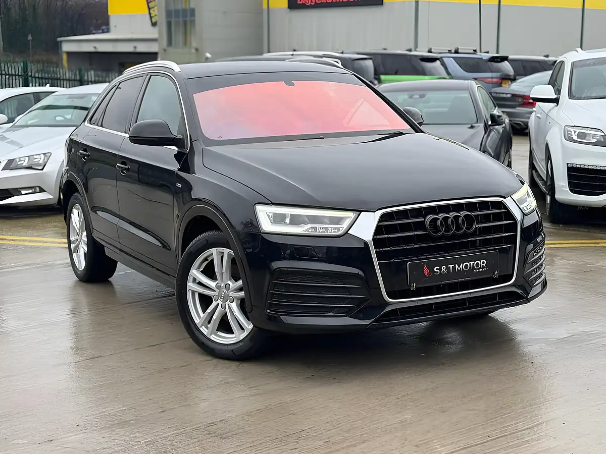 Used 2015 Audi Q3 S Line Black - Front View