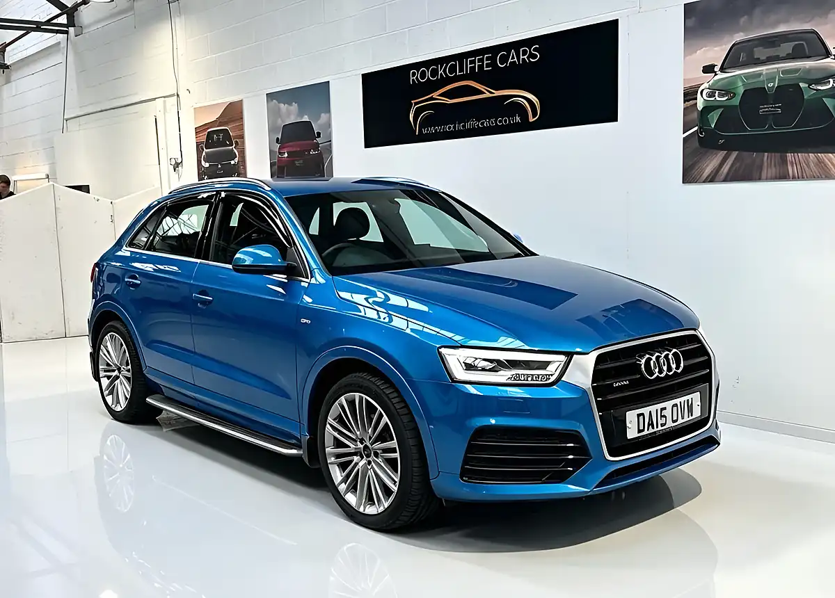 Used 2015 Audi Q3 S Line Blue - Interior and Exterior details 11