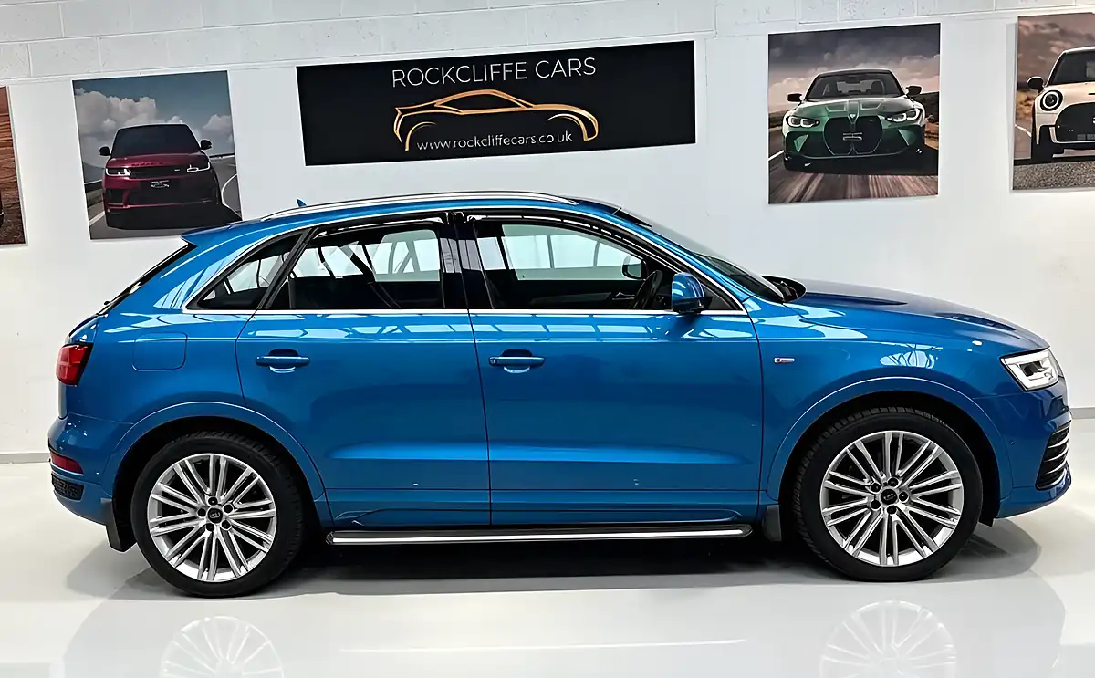 Used 2015 Audi Q3 S Line Blue - Interior and Exterior details 2