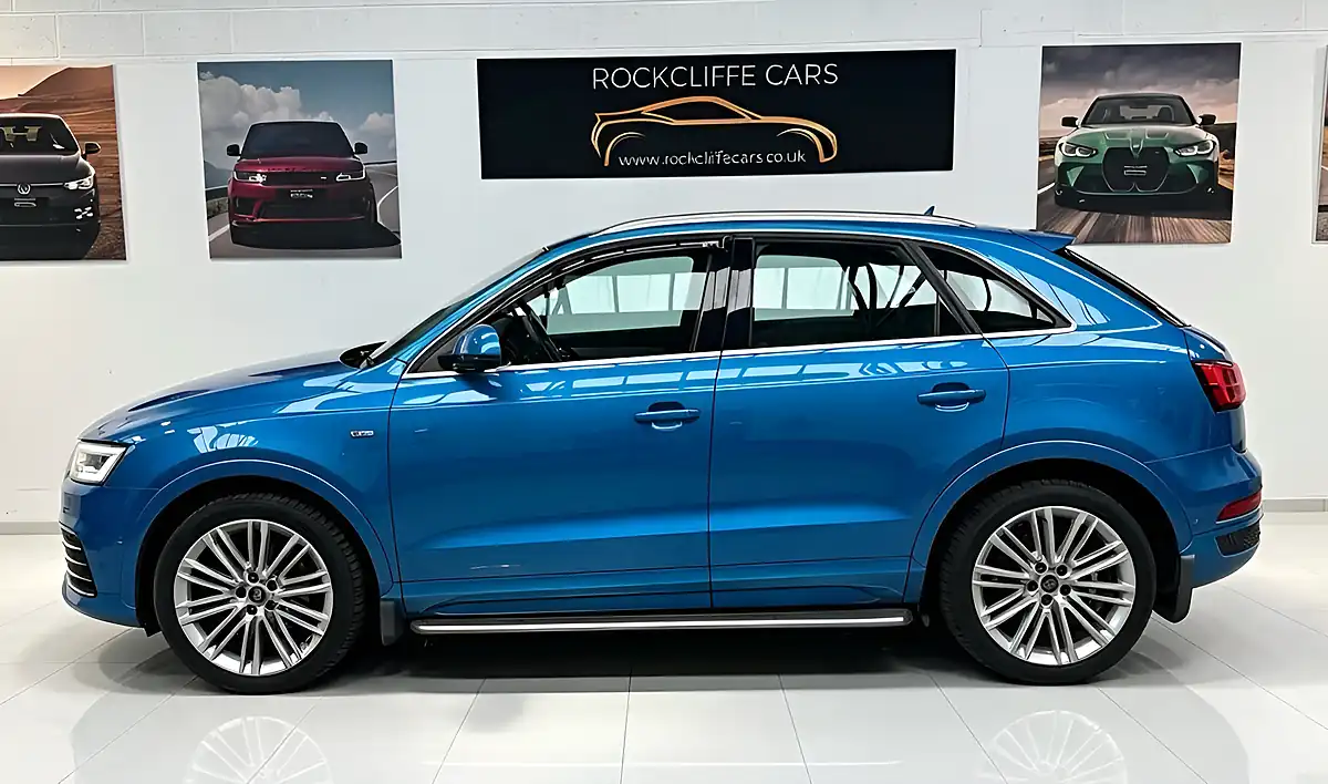Used 2015 Audi Q3 S Line Blue - Interior and Exterior details 3