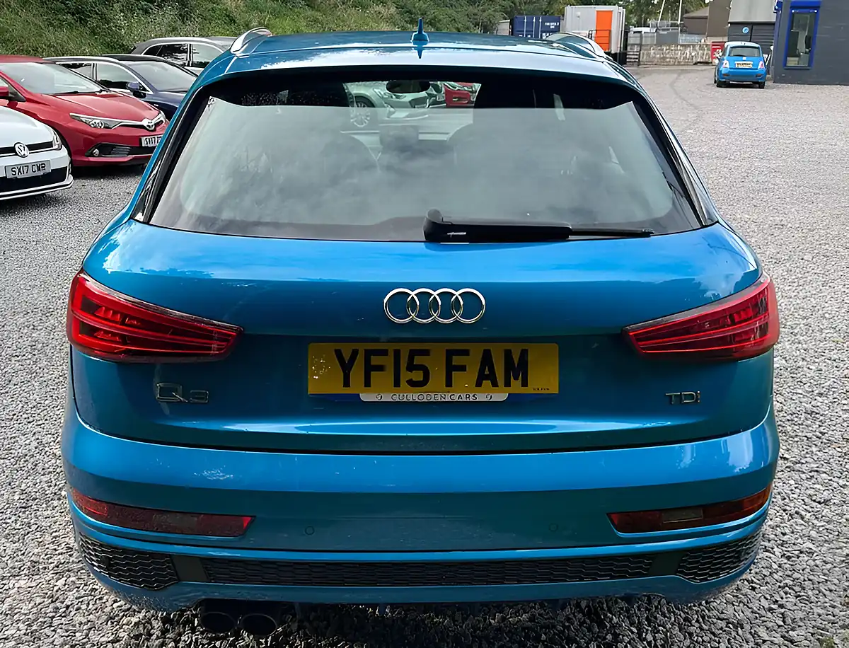 Used 2015 Audi Q3 S Line Hainan Blue - Interior and Exterior details 4
