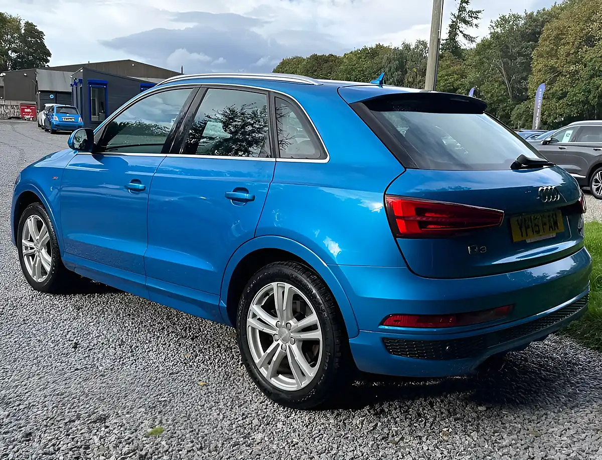 Used 2015 Audi Q3 S Line Hainan Blue - Interior and Exterior details 5