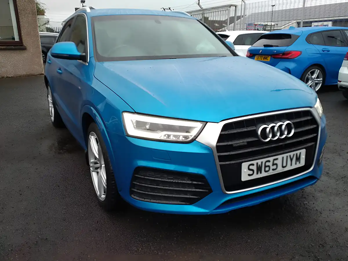 Used 2015 Audi Q3 S Line Plus Blue - Interior and Exterior details 10