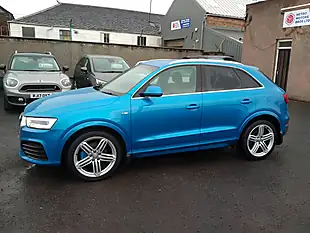 Used 2015 Audi Q3 S Line Plus Blue - Interior and Exterior details 2