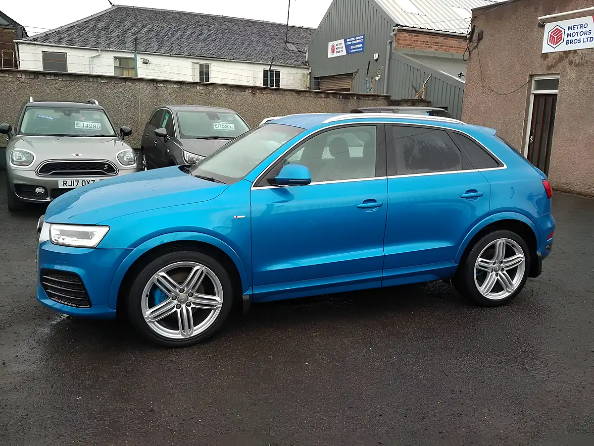 Used 2015 Audi Q3 S Line Plus Blue - Interior and Exterior details 2