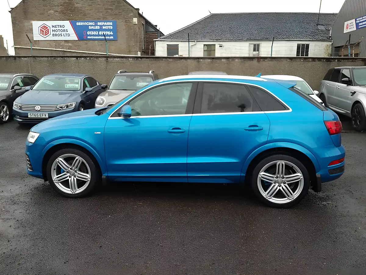 Used 2015 Audi Q3 S Line Plus Blue - Interior and Exterior details 3