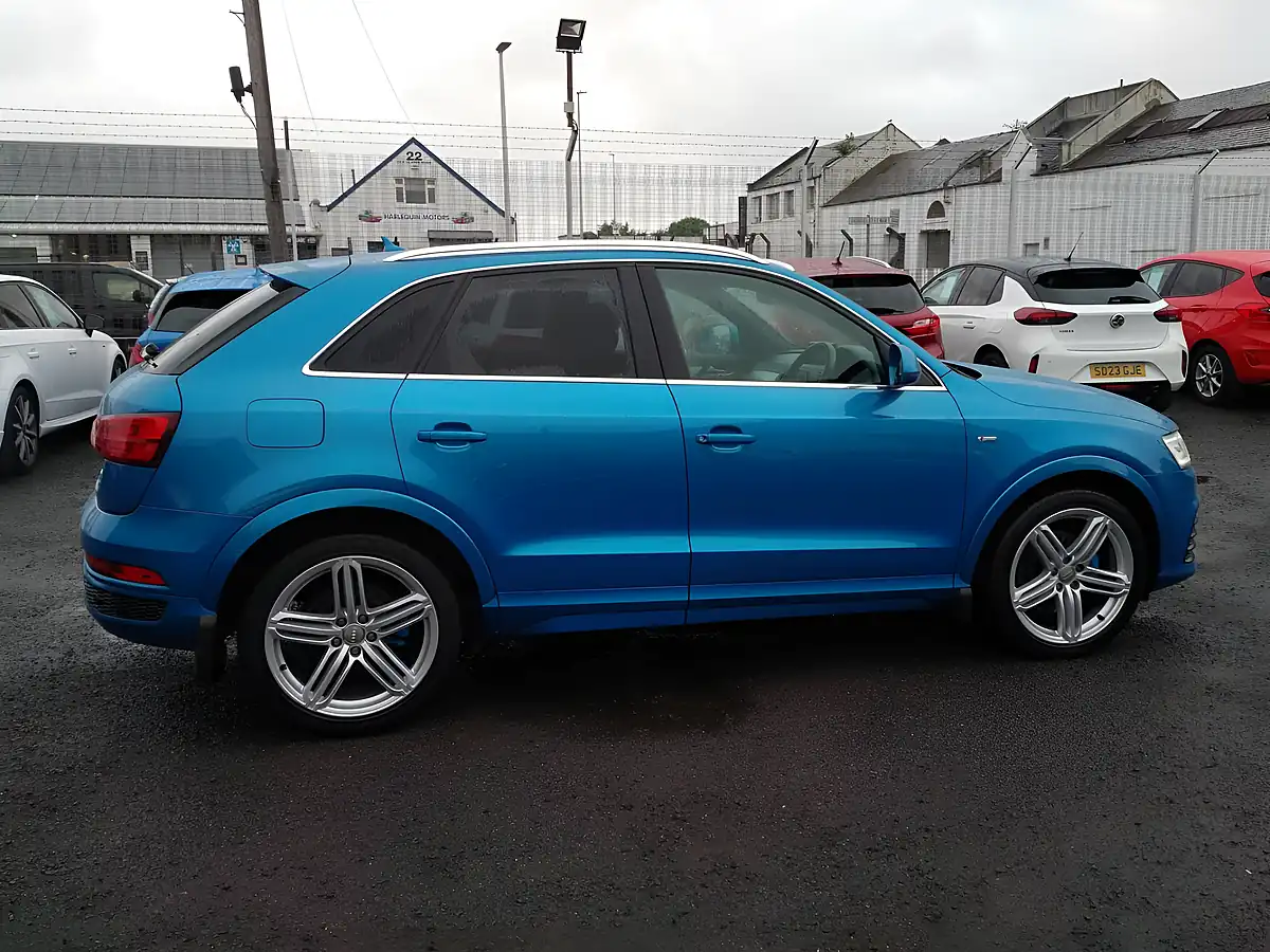 Used 2015 Audi Q3 S Line Plus Blue - Interior and Exterior details 7