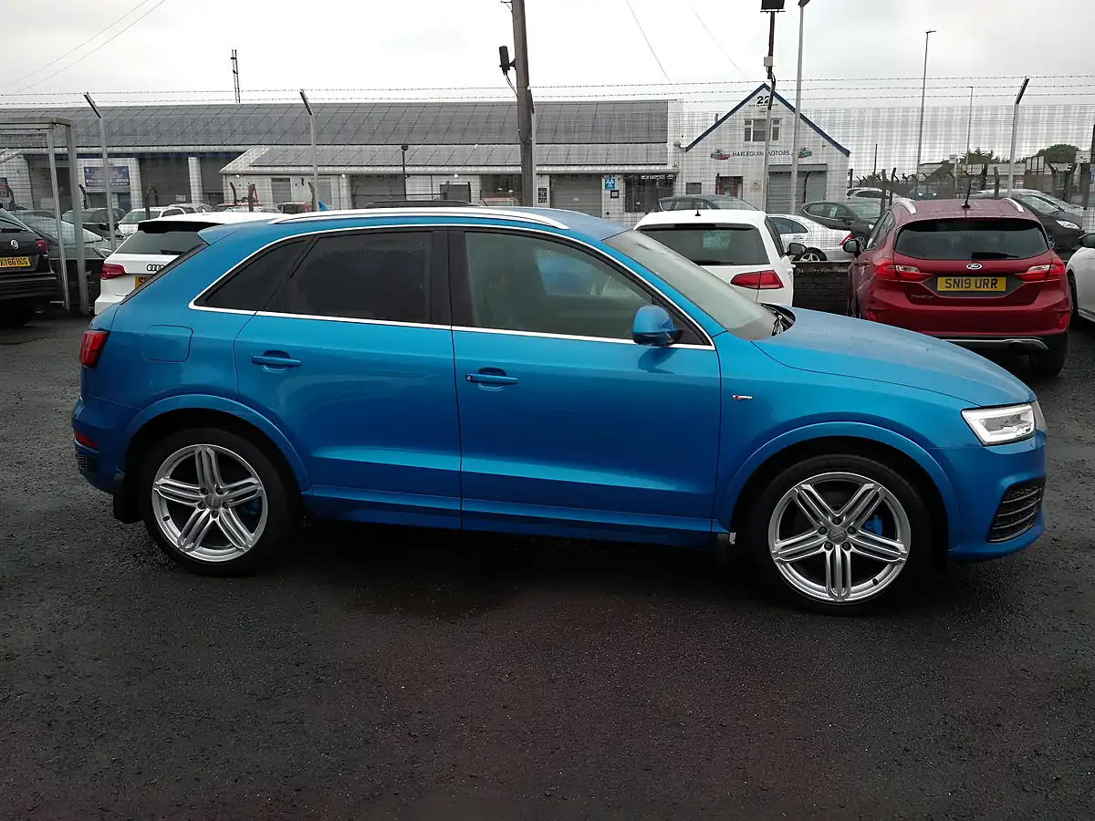 Used 2015 Audi Q3 S Line Plus Blue - Interior and Exterior details 8