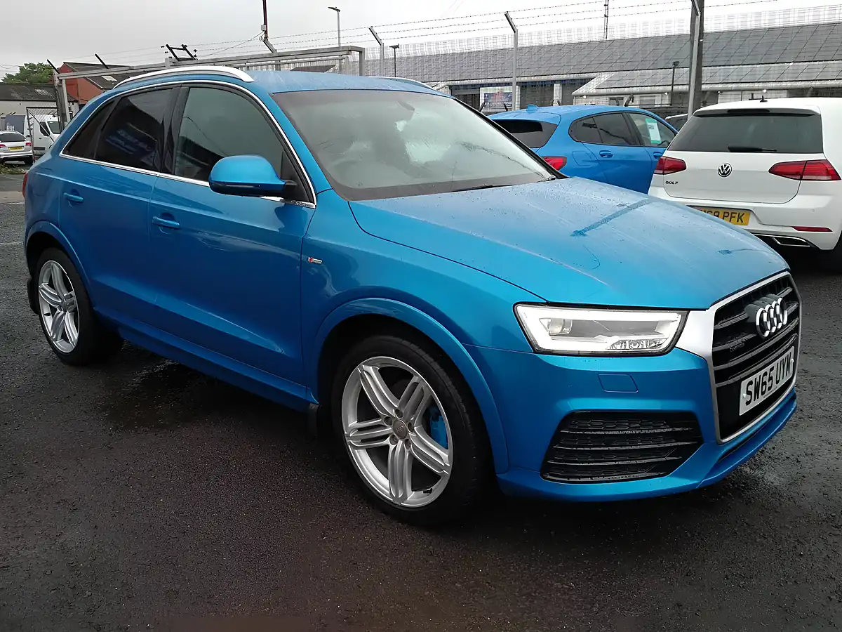 Used 2015 Audi Q3 S Line Plus Blue - Interior and Exterior details 9