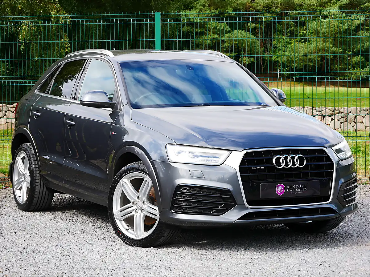Used 2015 Audi Q3 S Line Plus Daytona Grey Metallic - Front View