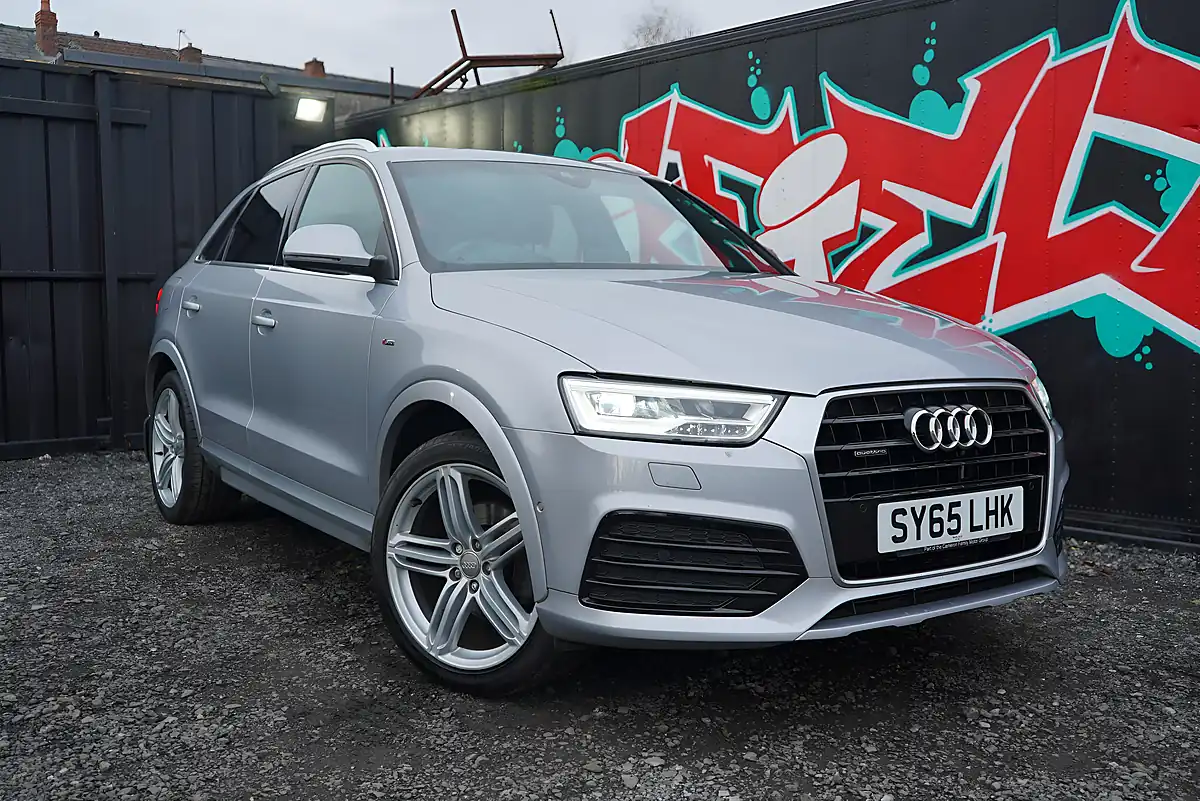 Used 2015 Audi Q3 S Line Plus Silver - Front View