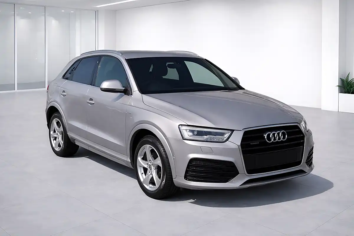 Used 2015 Audi Q3 S Line Plus Silver - Front View